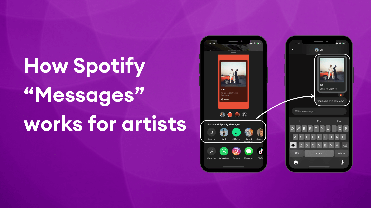 Spotify ダイレクト・メッセージング：新しい「メッセージ」機能の仕組みとアーティストにとっての意味