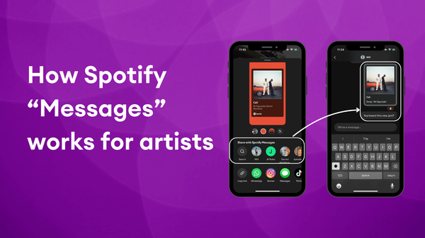 Spotify ダイレクト・メッセージング：新しい「メッセージ」機能の仕組みとアーティストにとっての意味